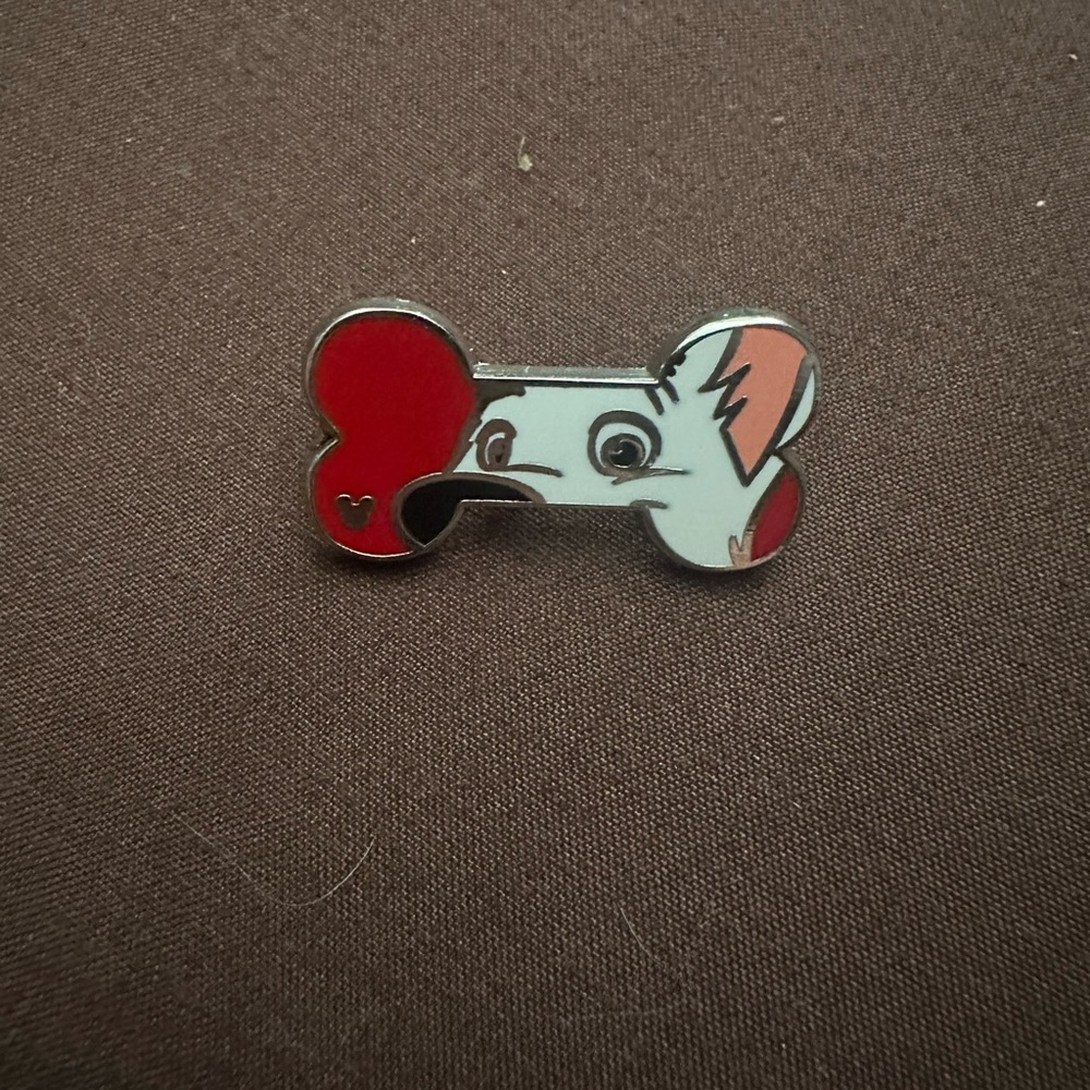 Bolt Dog Bone Disney Pin